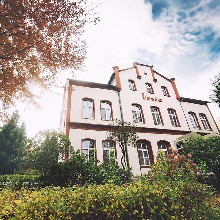 Hotel - Pension Vesta Bad Elster Esterno foto